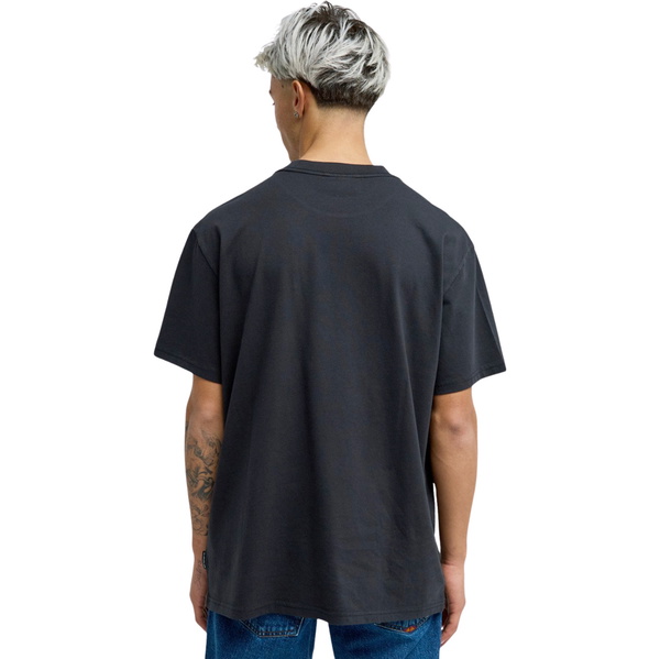 2026 Quiksilver Mens Oxni Washed T-Shirt EQYKT04413 - Black